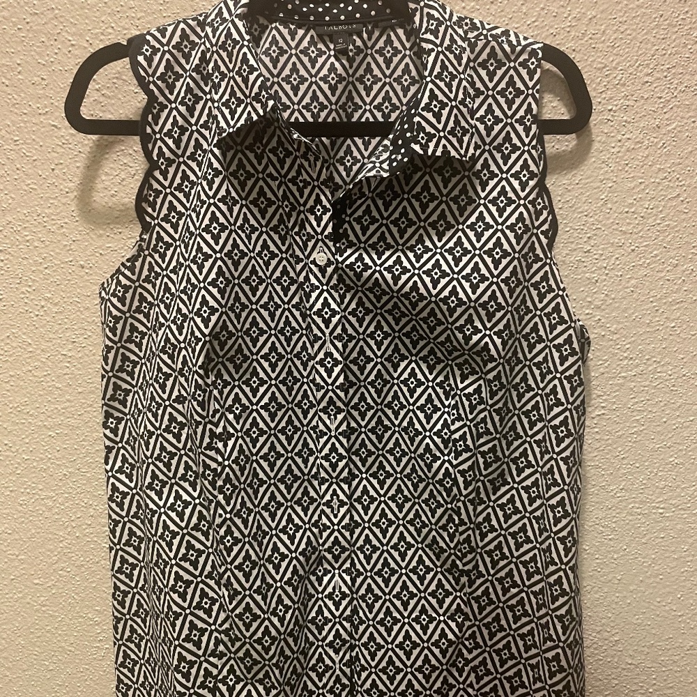Talbots short sleeve-size 12